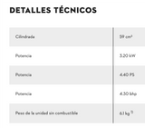 MOTOR MOTOSIERRA MS310 3/8" P