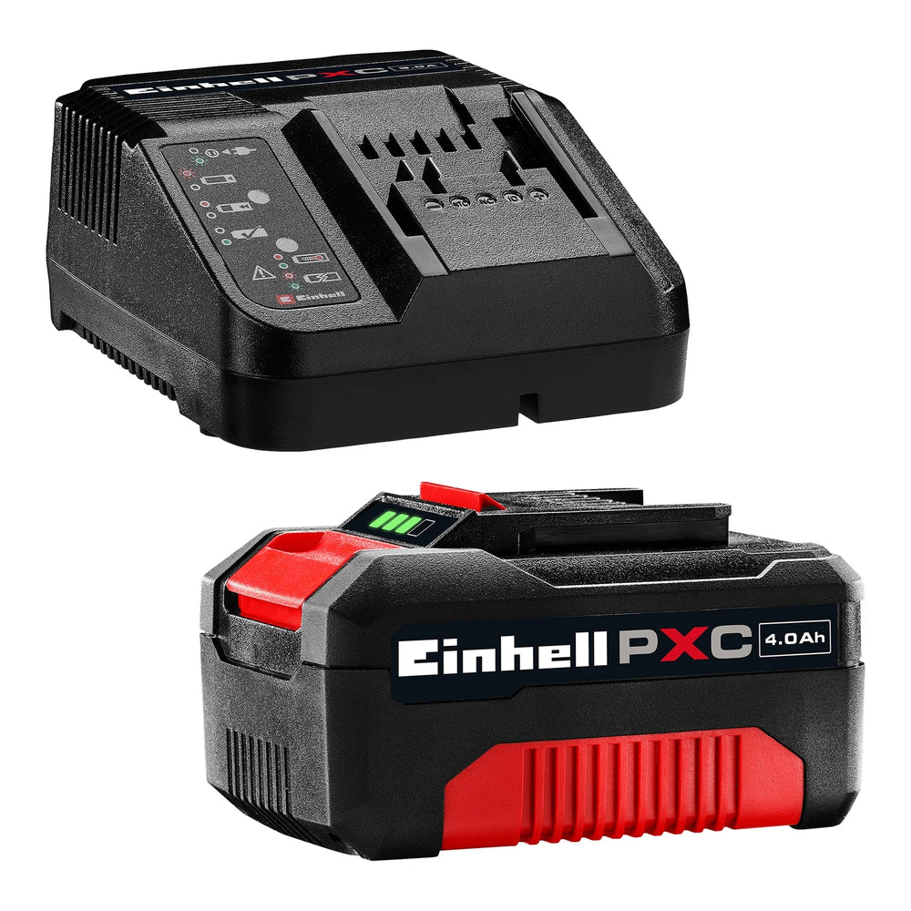Kit de inicio Einhell Power X-Change 18 V batería 4 Ah y cargador