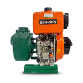 Motobomba a diésel GKD188F-M10032 14 HP 3" × 3", estercolera, altura 42 m Genkins