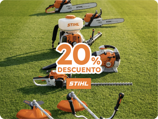 Oferta STIHL: hasta 20% de descuento en motosierras, guadañas y sopladoras