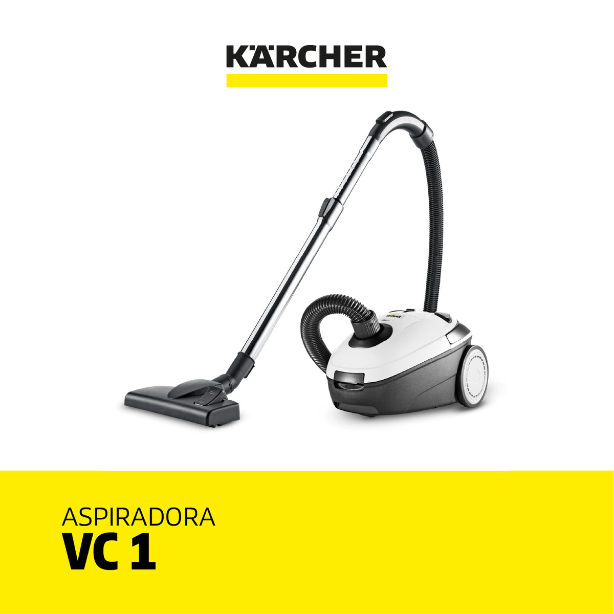 Aspiradora Kärcher VC 1 white