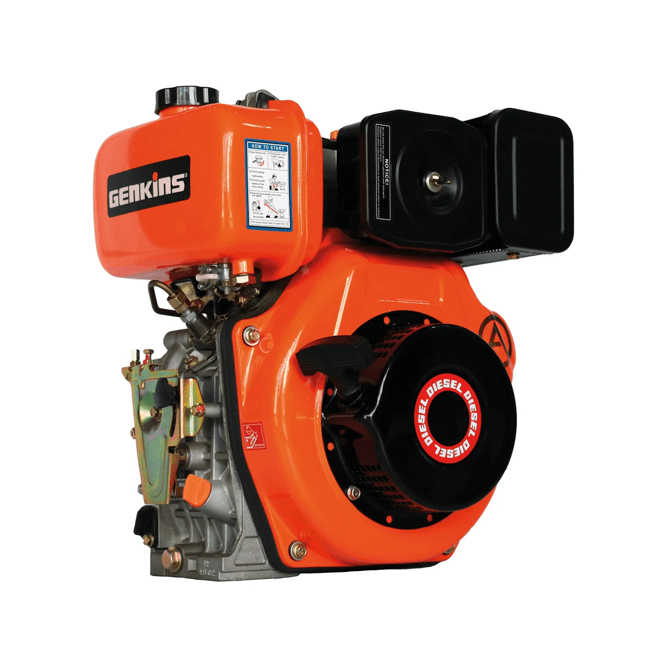 Motor a diésel Genkins GKD178FA 6 HP
