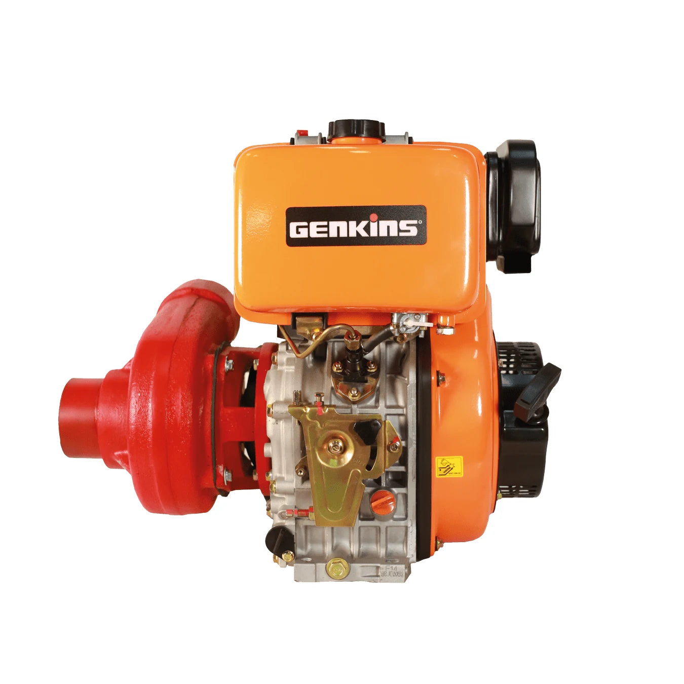 Motobomba draga a diésel Genkins GKD186FA 10 HP 4" × 3"