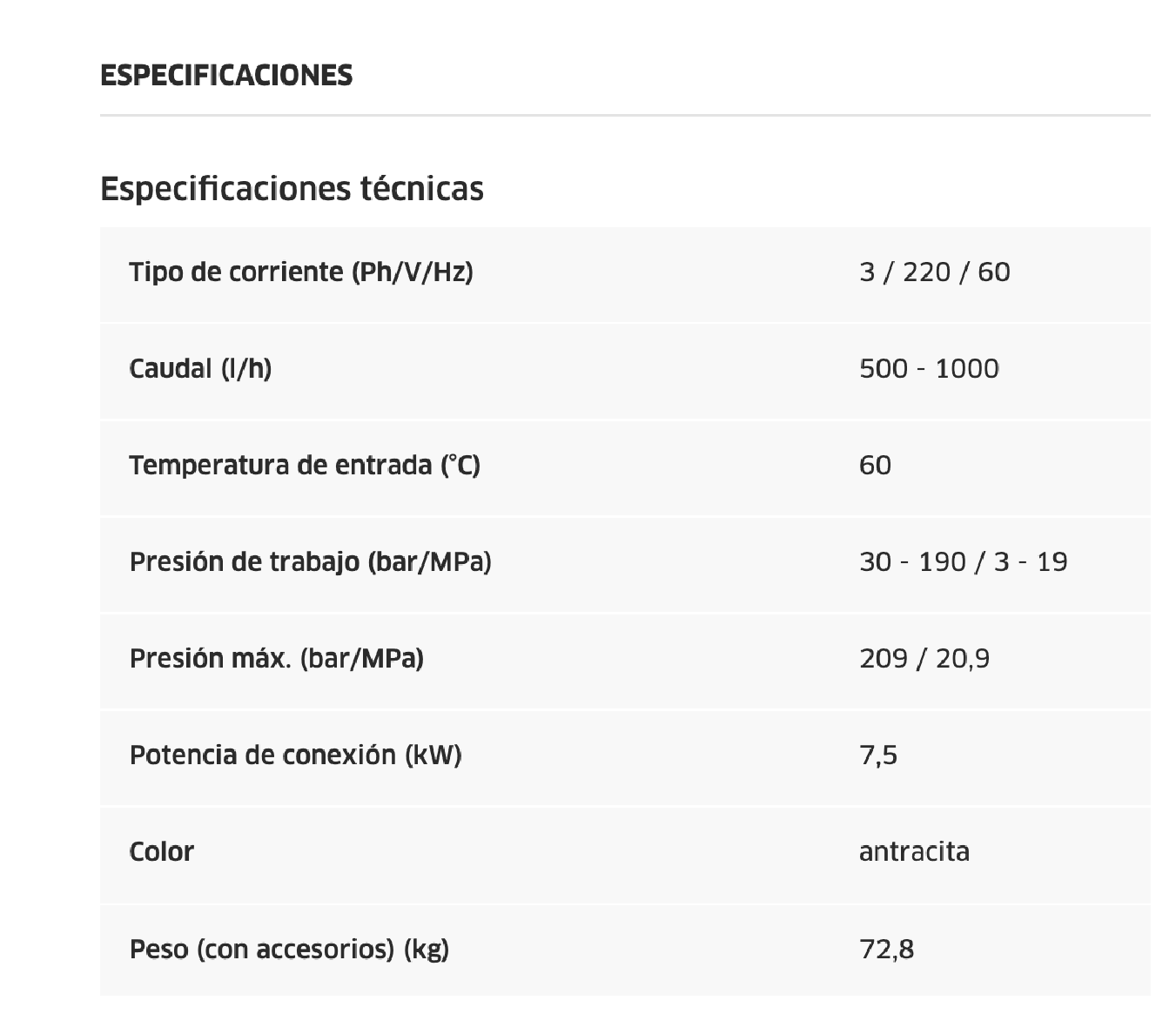 Hidrolavadora Karcher HD 10/25