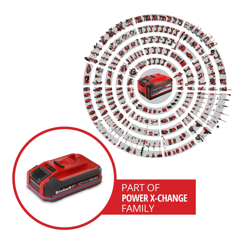 Batería Einhell Power X-Change Plus 18 V 3 Ah SEALED resistente al agua, imagen 3