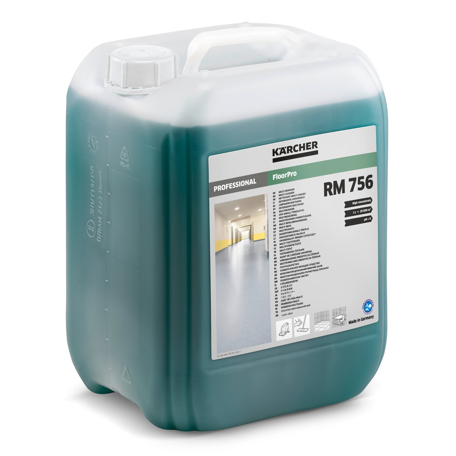 Detergente Kärcher RM 756 10 L Limpiador multiusos