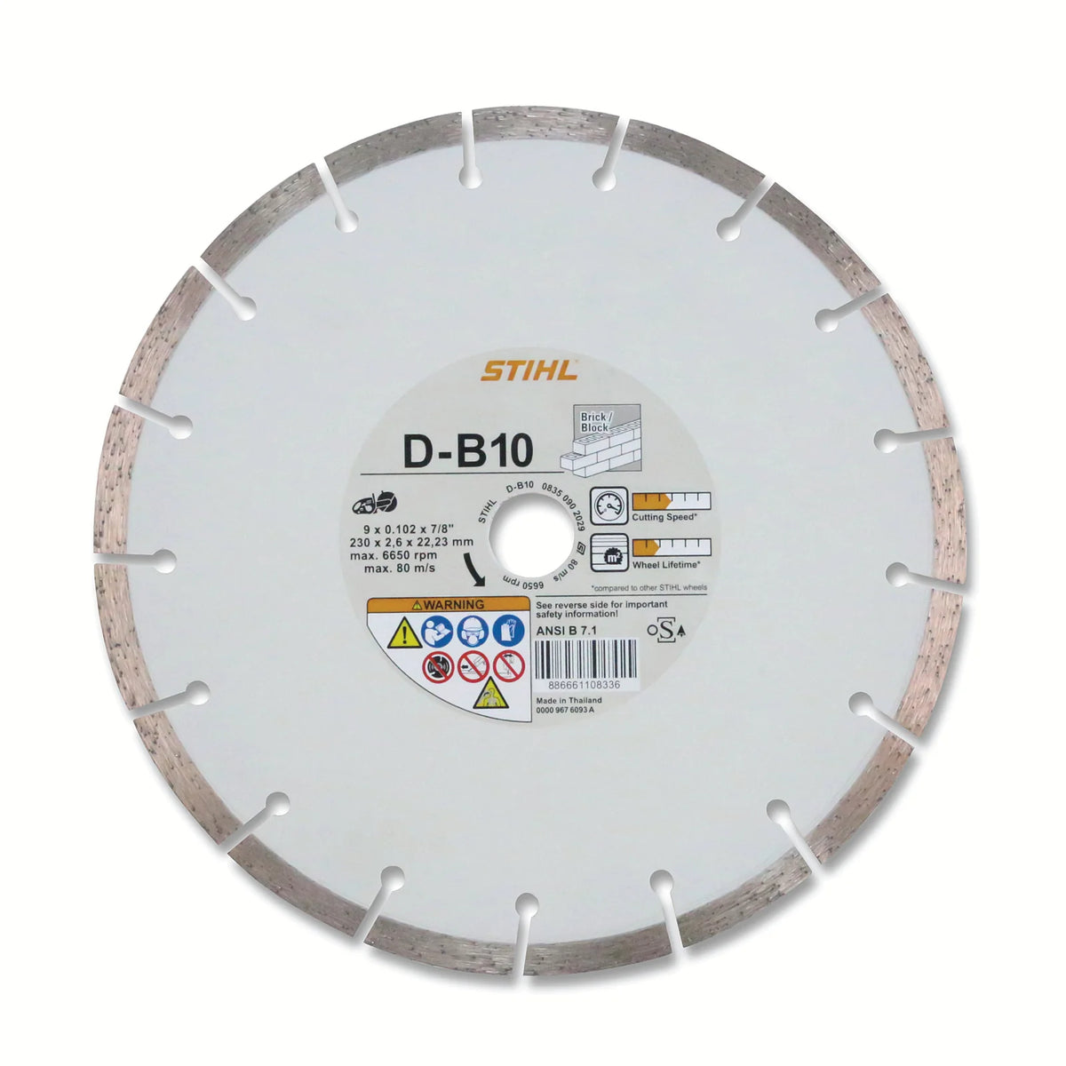 Disco de diamante STIHL para hormigón Ø 350 mm