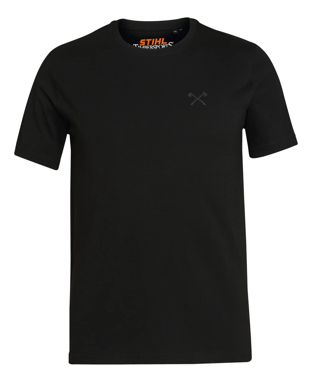 Camiseta STIHL Timbersports Small Axe negra