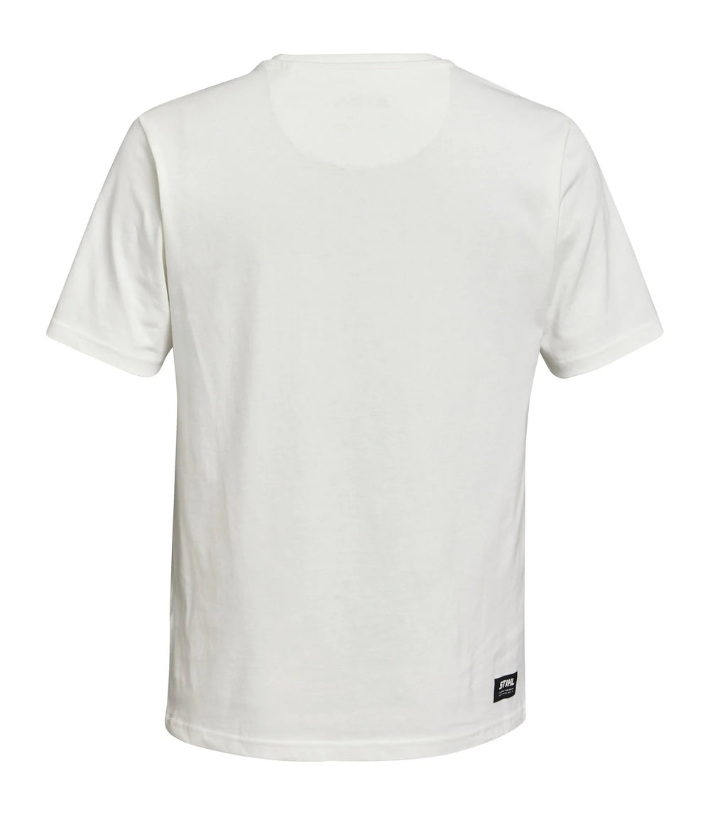 Camiseta STIHL Sustainable Icon blanca hombre — imagen 2 de 2