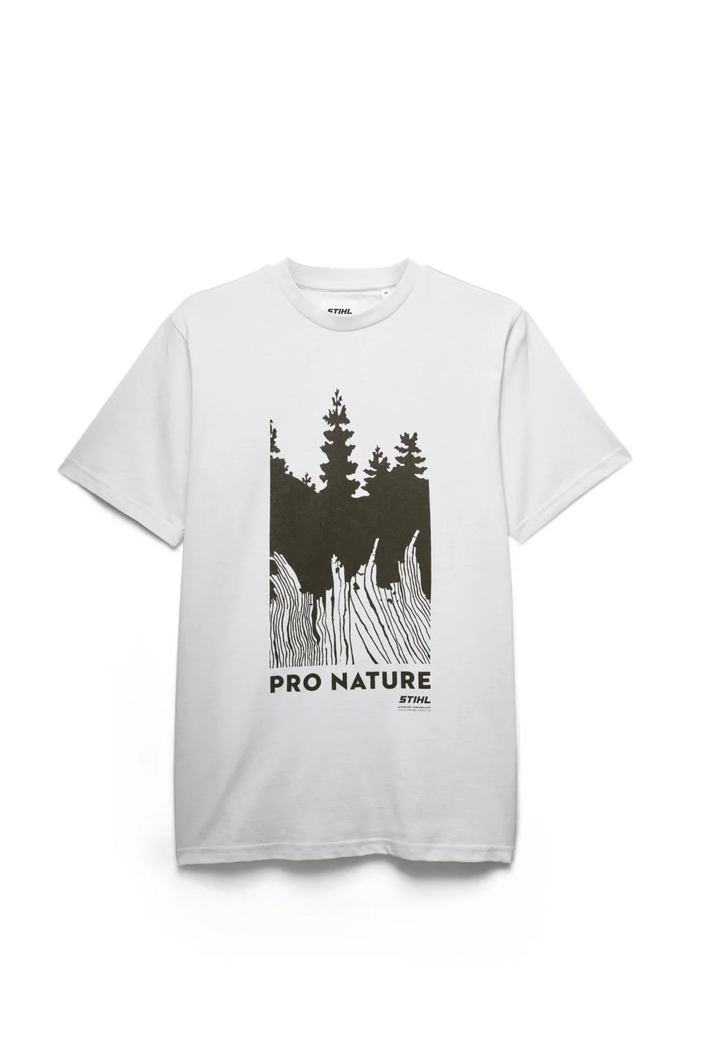 Camiseta STIHL Pro Nature blanca unisex