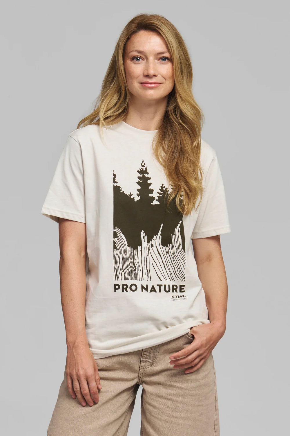 Camiseta STIHL Pro Nature blanca unisex — imagen 6 de 6