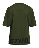 Camiseta STIHL Logo Back verde mujer — imagen 2 de 3