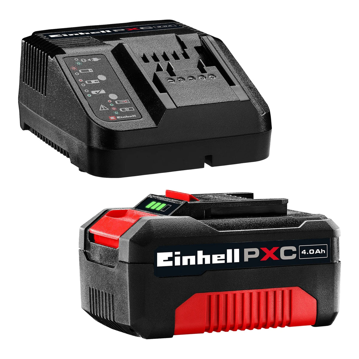 Kit de inicio Einhell Power X-Change 18 V batería 4 Ah y cargador