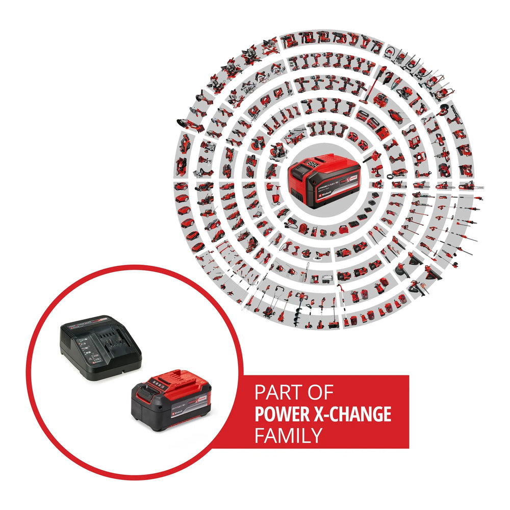 Kit de inicio Einhell Power X-Change 18 V batería 5,2 Ah y cargador, imagen 3