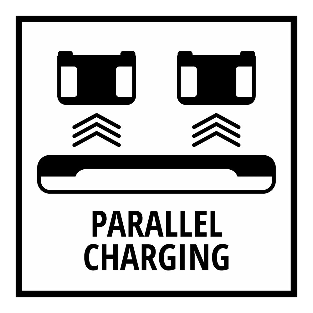 Kit Einhell Power X-Change 2 baterías 4 Ah y cargador doble Twincharger, imagen 6
