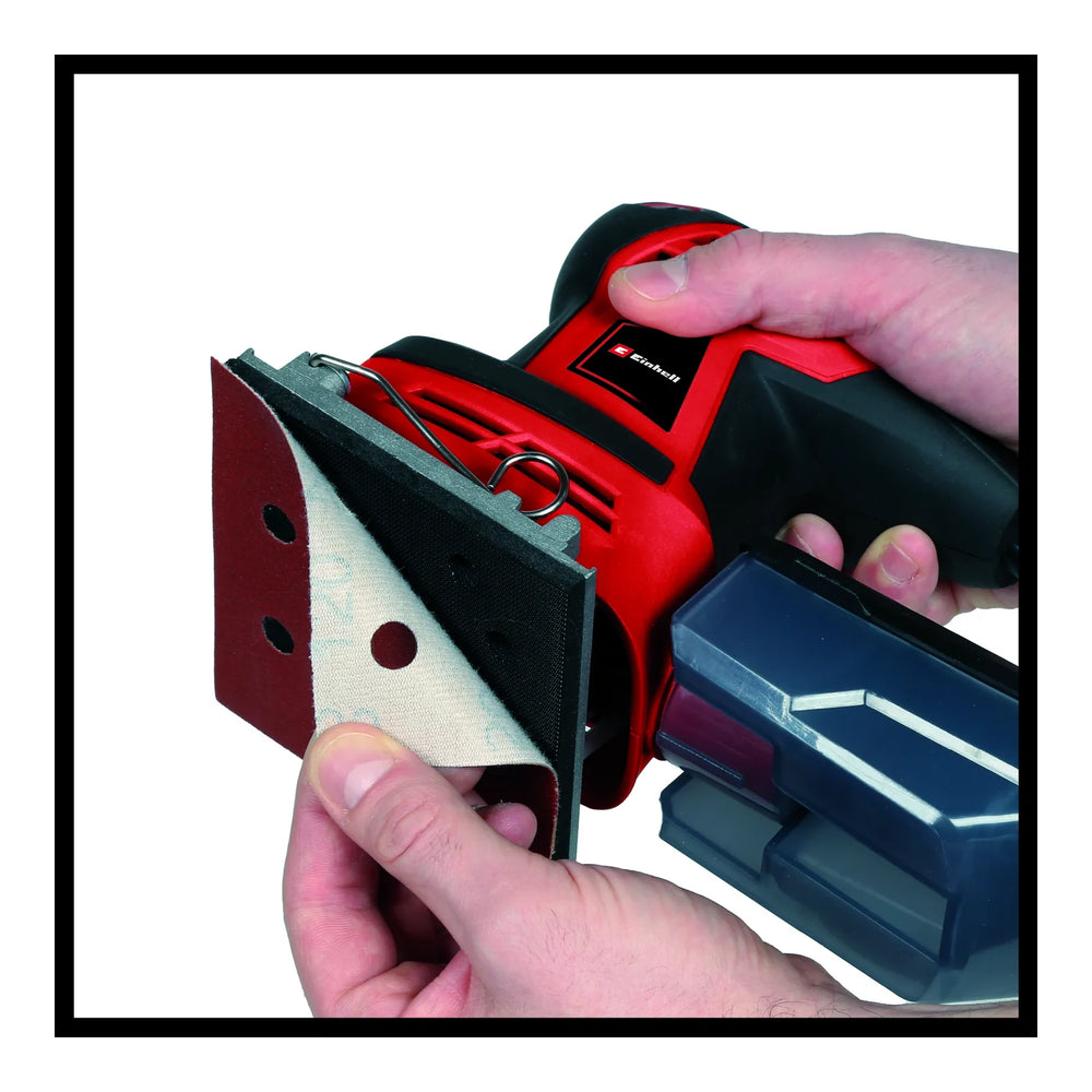 Lijadora orbital Einhell TE-OS 240/1/4 Sht 1/4 de pliego 240 W, imagen 6