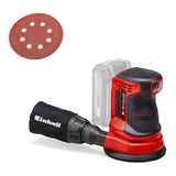 Lijadora roto-orbital inalámbrica Einhell TE-RS 18 Li 5"