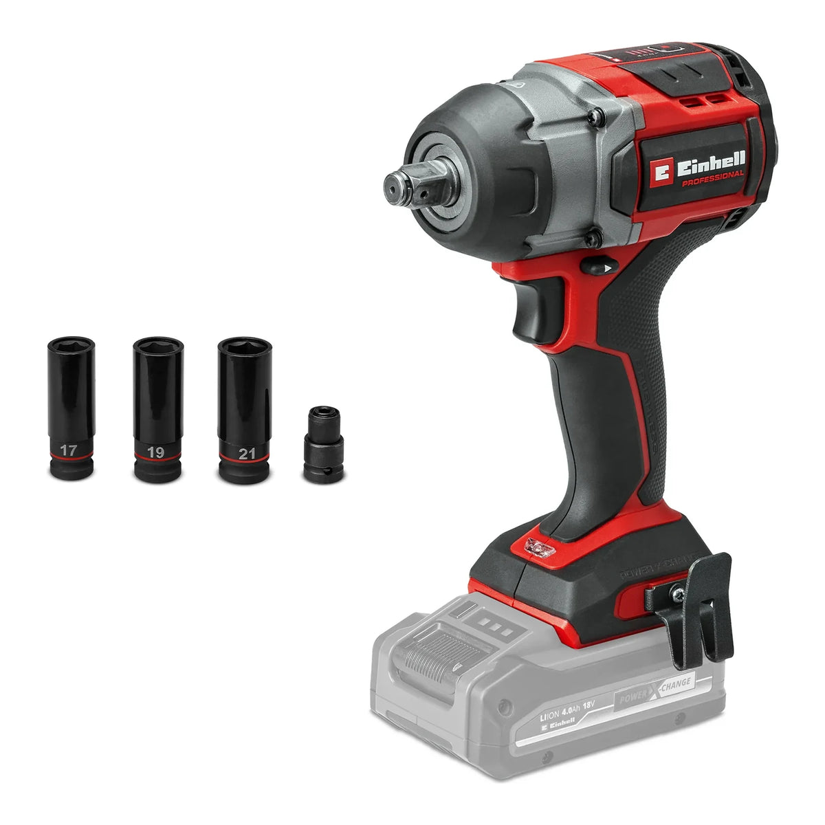Llave de impacto inalámbrica Einhell TP-CW 18/750-C Li BL 750 Nm