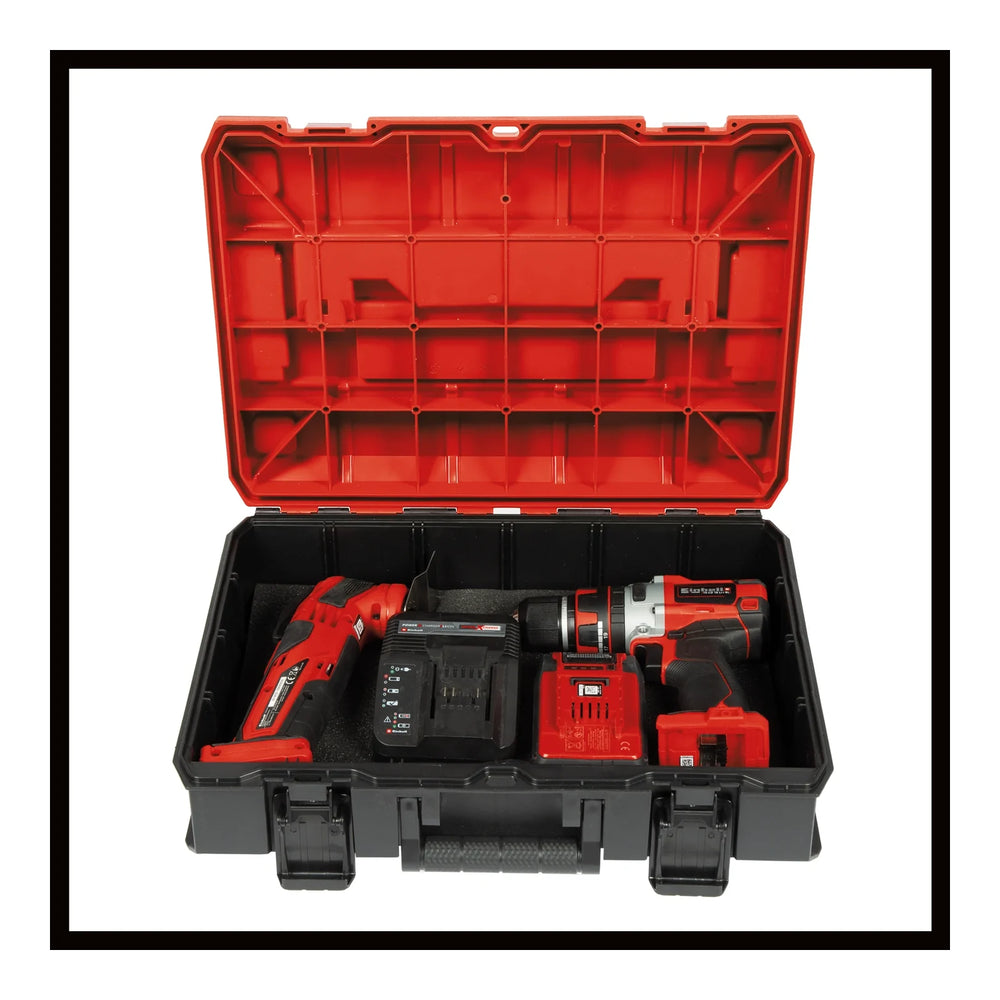 Maletín apilable Einhell E-Case S-F carga máxima 25 kg, imagen 5