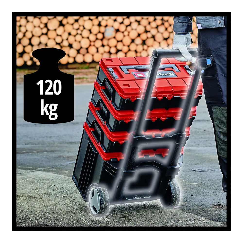 Maletín con ruedas Einhell E-Case L carga máxima 120 kg, imagen 4
