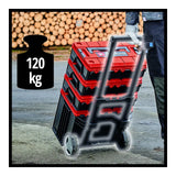 Maletín con ruedas Einhell E-Case L carga máxima 120 kg, imagen 4