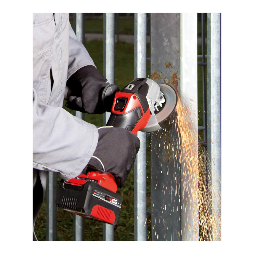 Minipulidora inalámbrica Einhell TE-AG 18/115 Li 4-1/2", imagen 4
