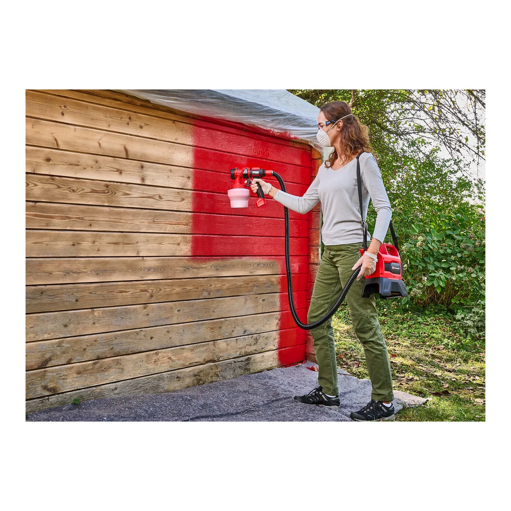 Pistola de pintura inalámbrica Einhell TE-SY 18/90 Li semiestacionaria, imagen 4