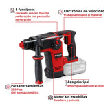 Rotomartillo inalámbrico Einhell TP-HD 18/26 Li BL SDS Plus 2,6 J, imagen 3