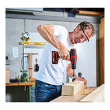 Taladro inalámbrico Einhell TC-CD 18/35 Li 3/8" con batería y cargador, imagen 2