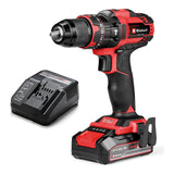 Taladro percutor inalámbrico Einhell TE-CD 18/44 Li-i 1/2" con batería 2,5 Ah