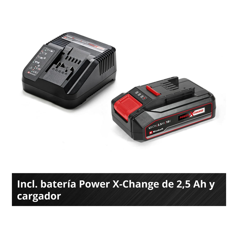 Taladro percutor inalámbrico Einhell TE-CD 18/44 Li-i 1/2" con batería 2,5 Ah, imagen 5
